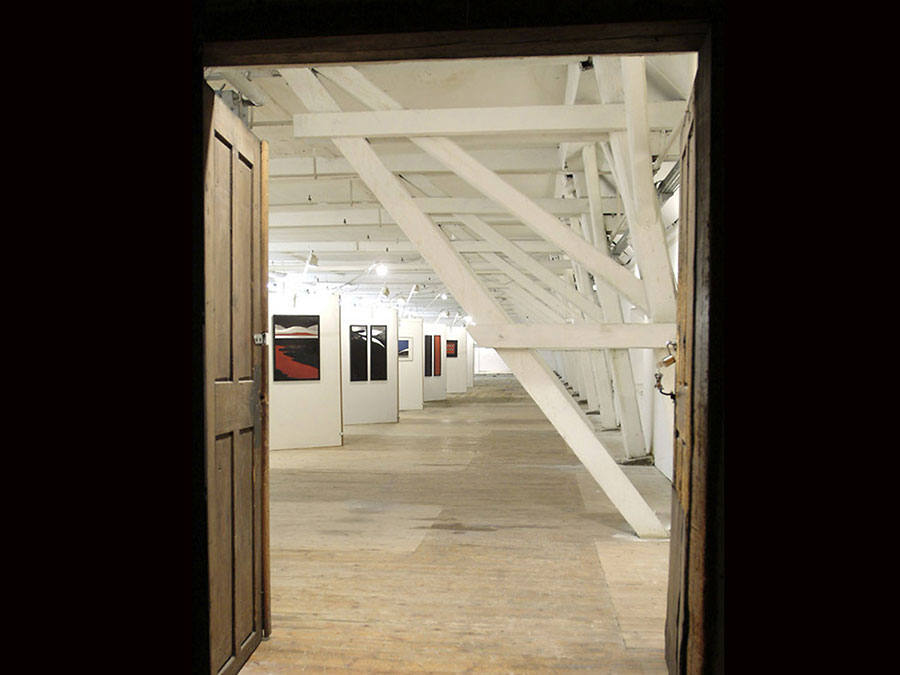 Die Fabrik - Absam, Ausstellung Innenraum