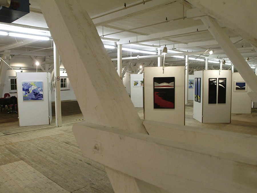 Die Fabrik - Absam, Ausstellung Innenraum