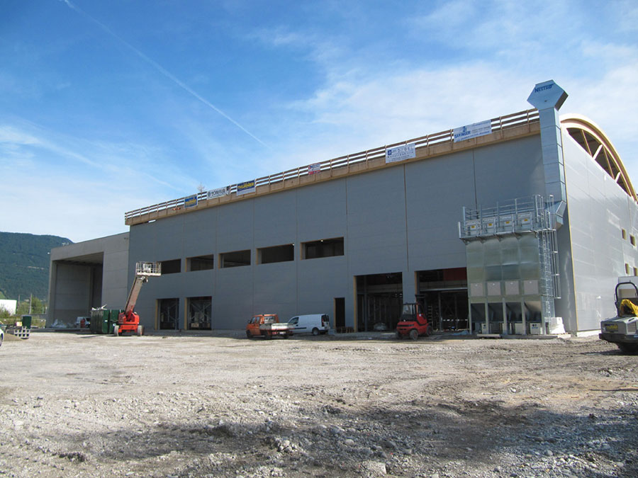 Kunststoff Recyclinganlage Pfaffenhofen, in Bau