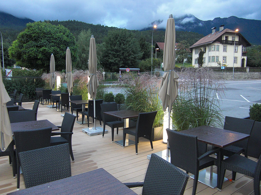 Terrasse Haus "Kristall" Imst